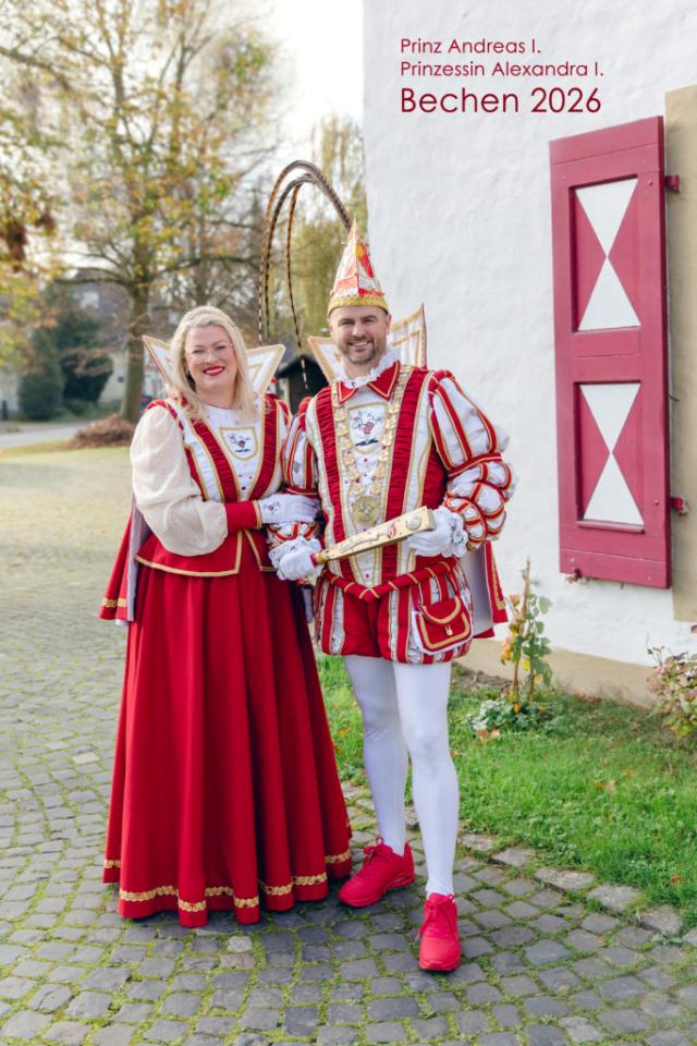 Prinz Andreas I. und Prinzessin Alexandra I., Prinzenpaar der Session 2026